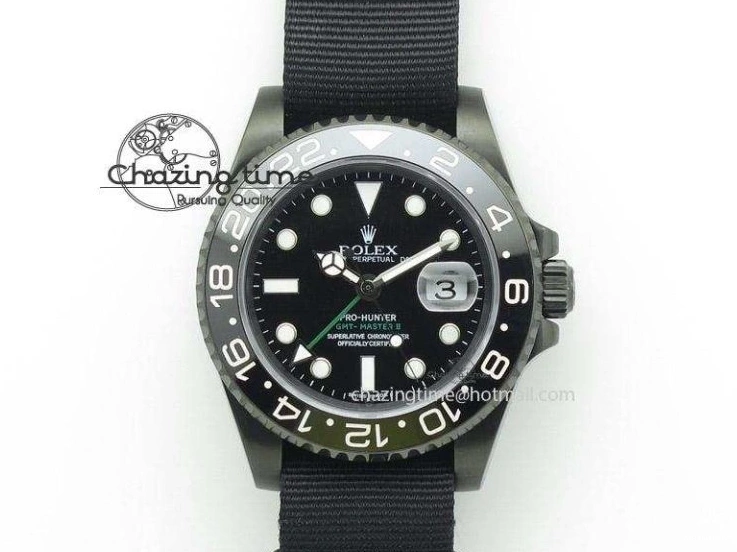Steel V6F VS3135 1:1 V2 904L DLC Edition Submariner Black 116610 Blacken Best 0519